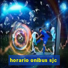 horario onibus sjc